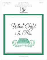 What Child Is This Handbell sheet music cover